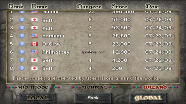 Dungeon Scroll
