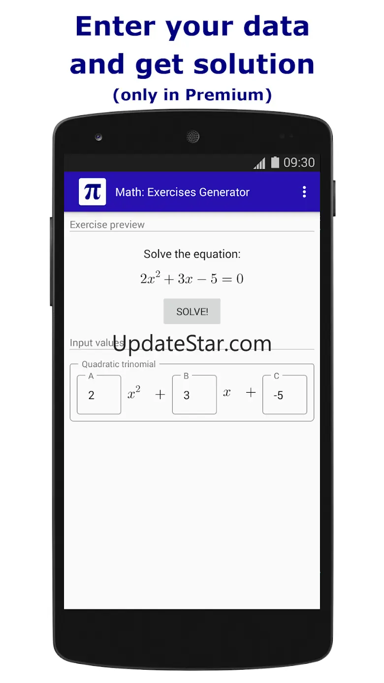 Math: Exercises Generator 1.75.1