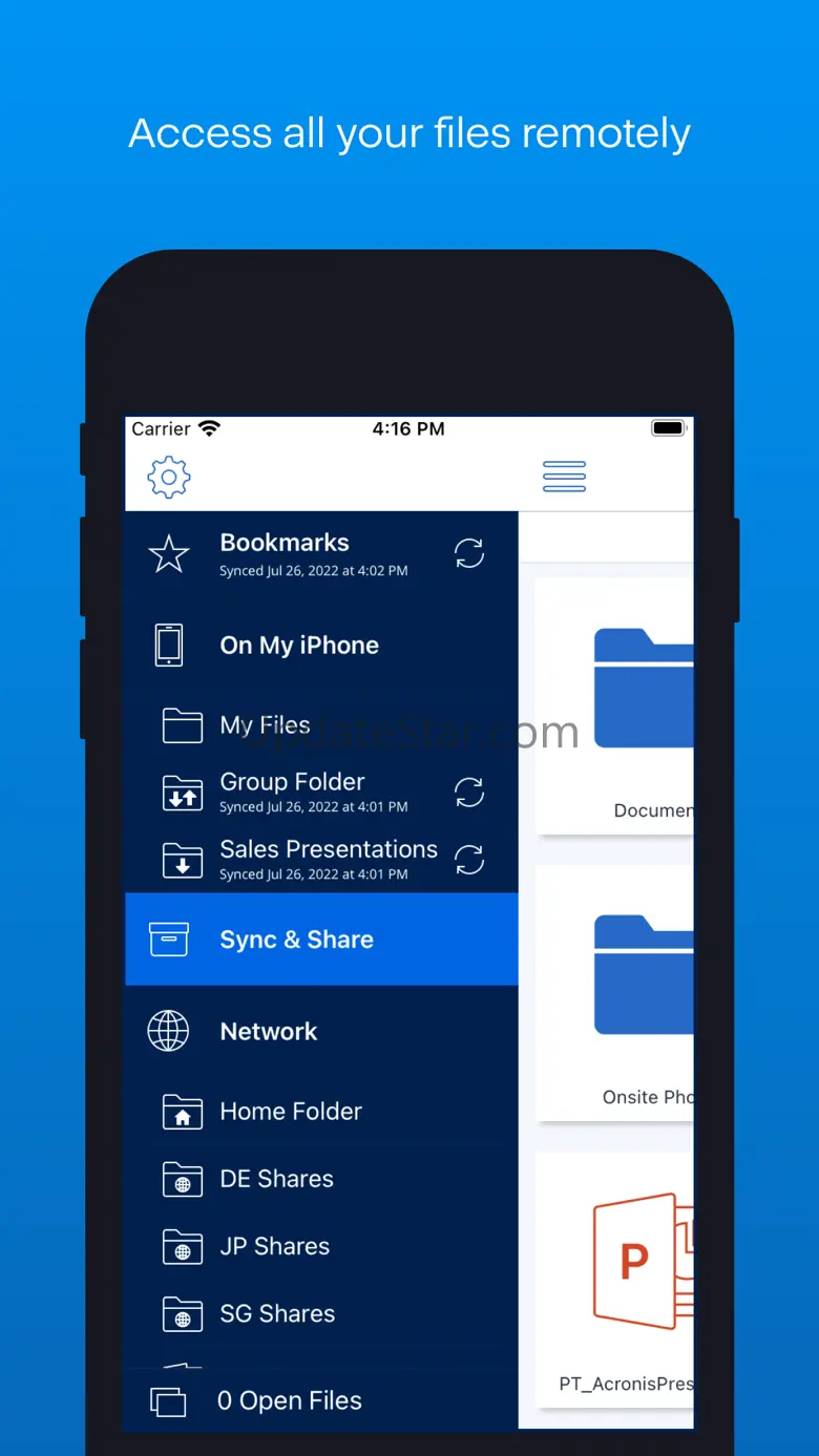 Acronis Cyber Files 23.100