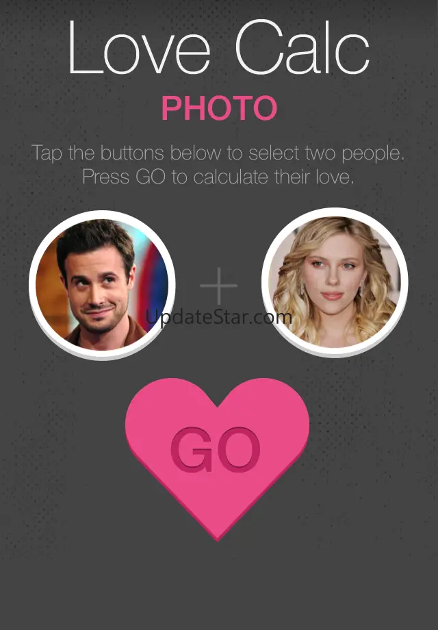 LoveCalc Photo - The Picture Love Calculator 2.0
