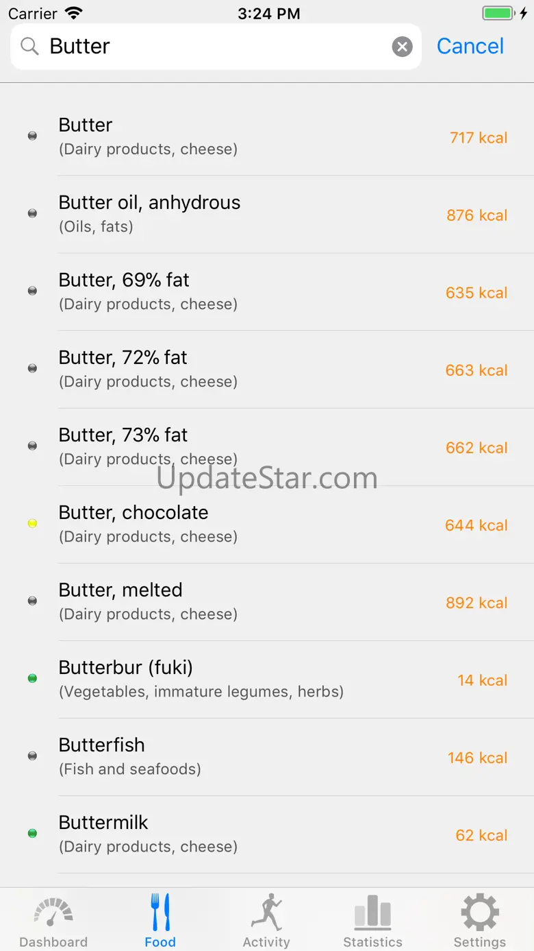 Noco Calories 5.5.3