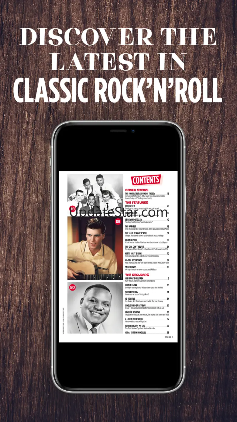 Vintage Rock Magazine 6.5.5