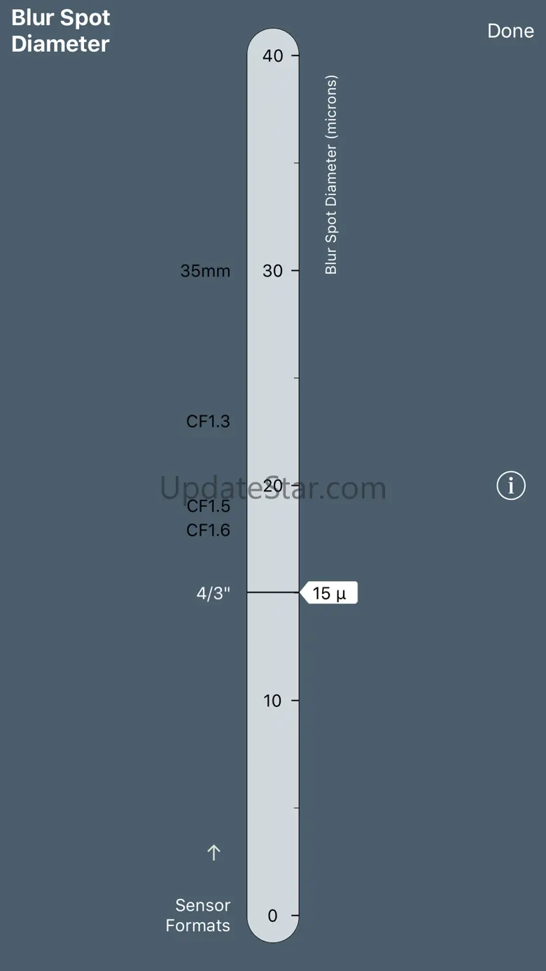TrueDoF-Intro DoF Calculator 3.0
