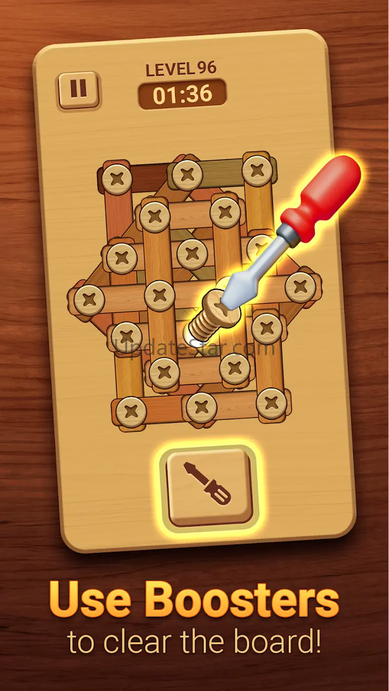 Woodle - Wood Screw Puzzle 1.46.0