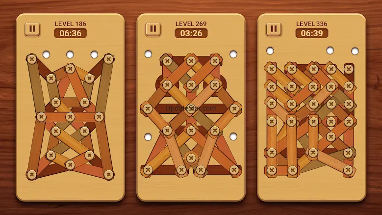 Woodle - Wood Screw Puzzle 1.46.0