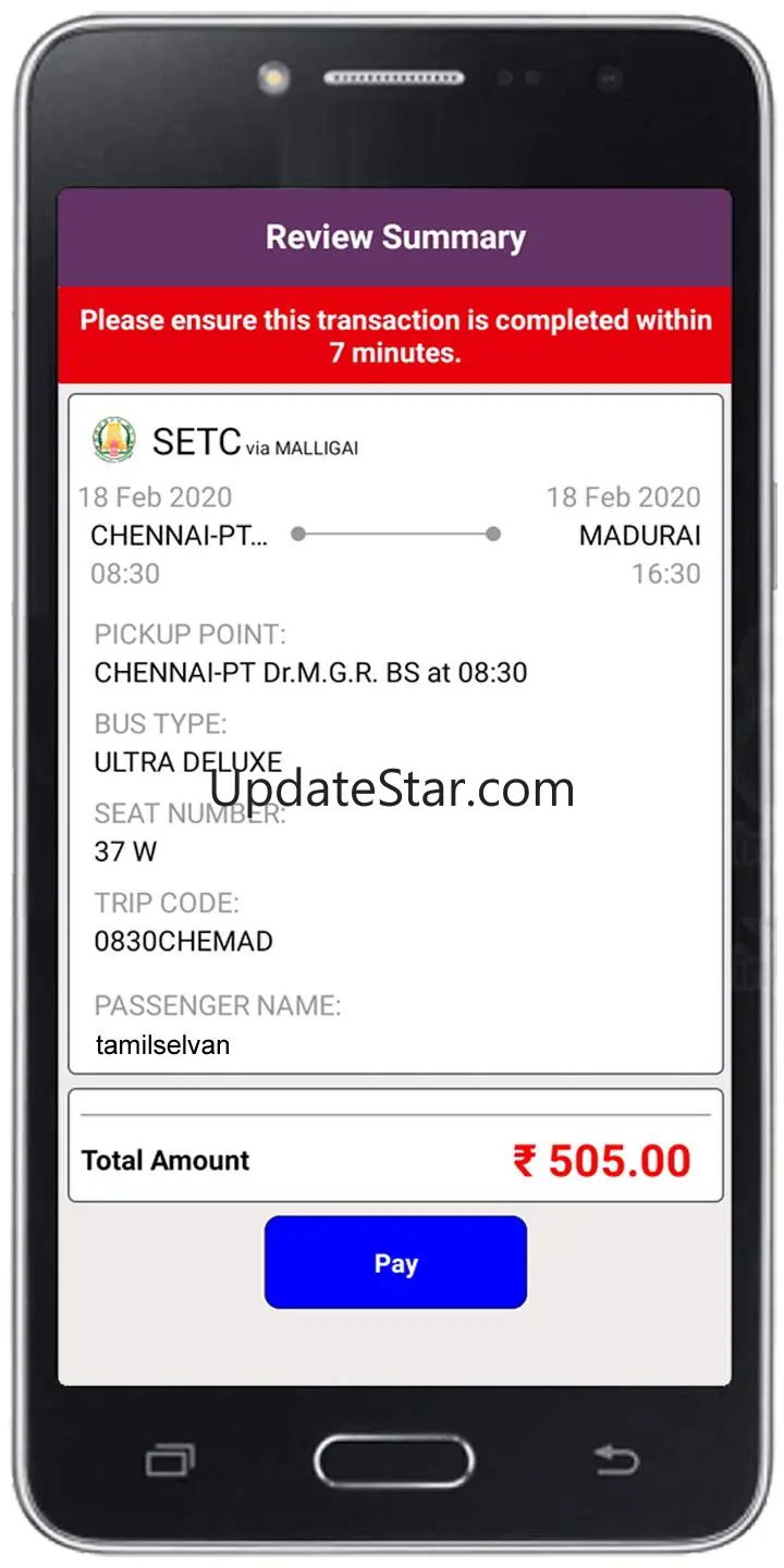 TNSTC Official App 7.3