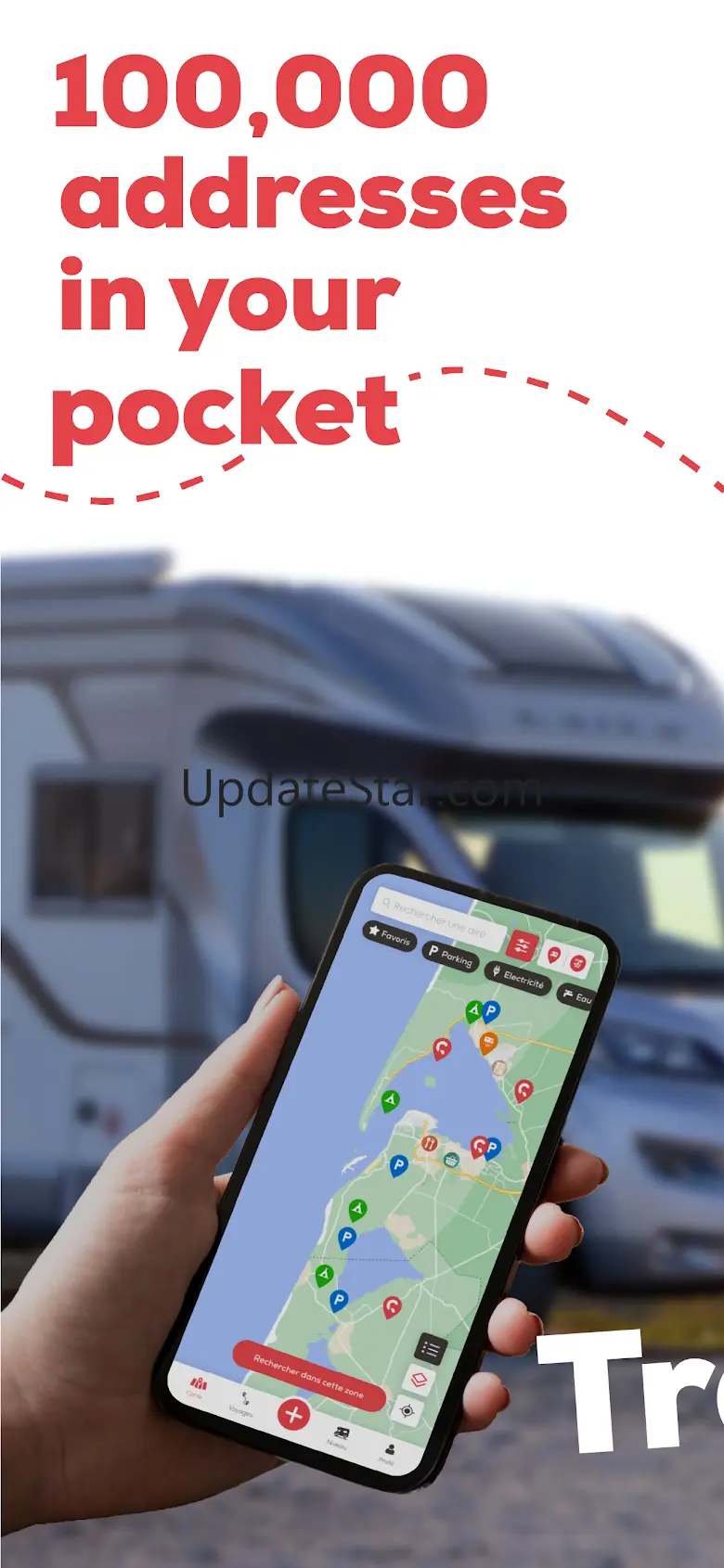 CaraMaps - Motorhome campsite 6.2.0