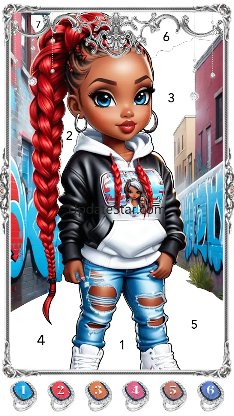 Black Color : Color By Number 1.0.84
