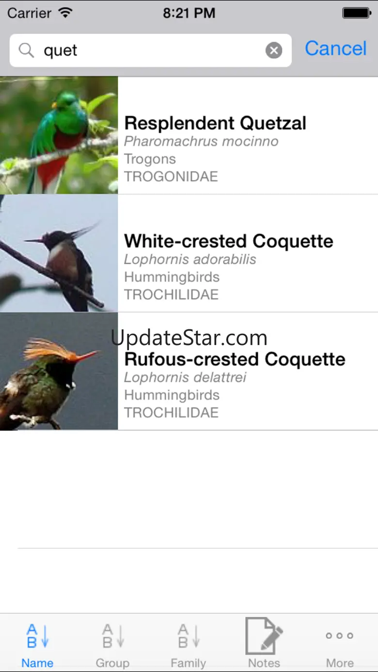 Panama Birds Field Guide 5.8
