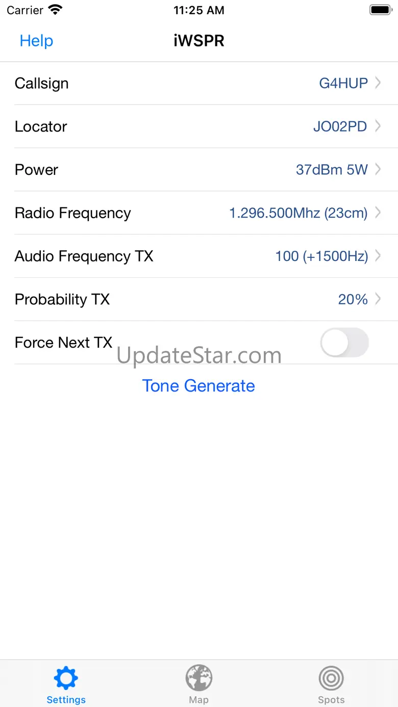 iWSPR TX - QRP Hamradio 3.4