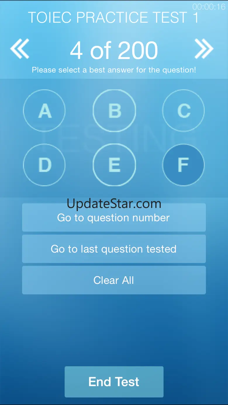Answer Sheet - Awesome Test Preparation Tool 1.5