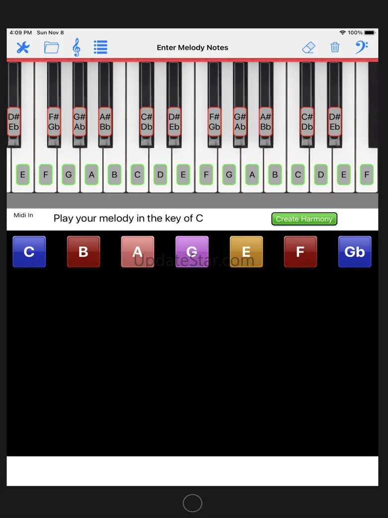 Piano HarmonyPRO Midi Studio 2.25