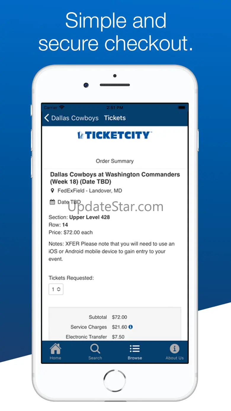 TicketCity: Top Event Tickets 4.0.6