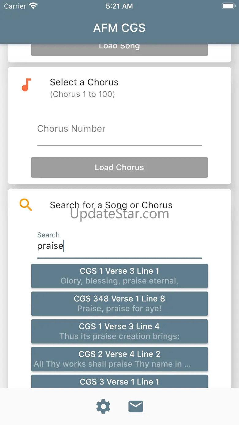 AFM CGS: Apostolic Faith Hymns 2.0.0