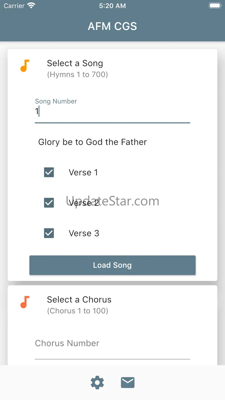 AFM CGS: Apostolic Faith Hymns 2.0.0