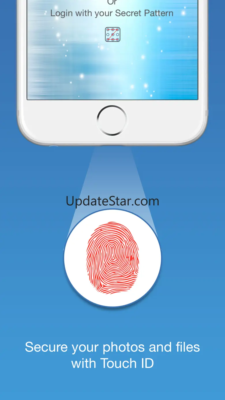 Finger-Print Camera Security with Touch ID & Secret Pattern Unlock Protect-ion 1.0