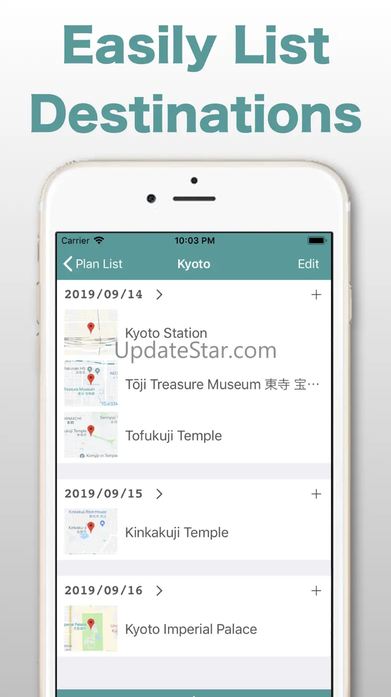 MapiLista, List up Locations 2.7