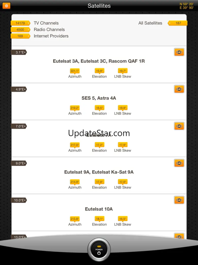 SatFinder Pro HD Dish Pointer 3.4