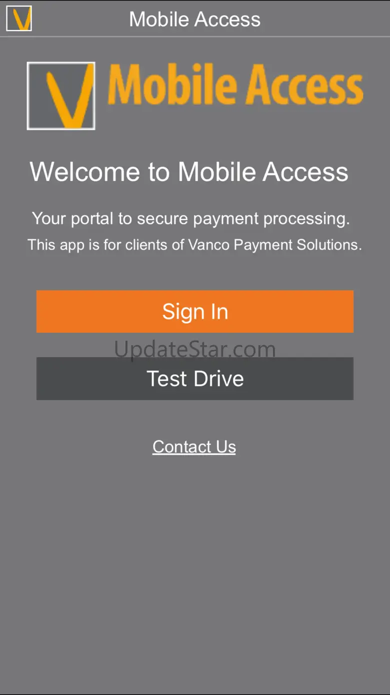 Vanco Payments Mobile Access 4.2