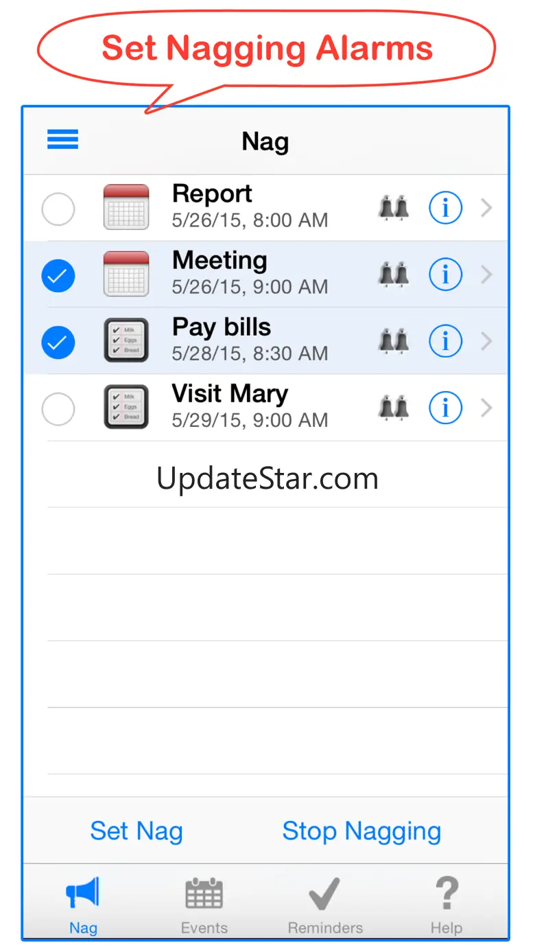 Nag - Repeating Alerts 1.5