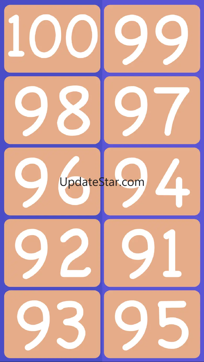 1 to 100 - Help your kids learn to count to 100, one number at a time! 1.7.0