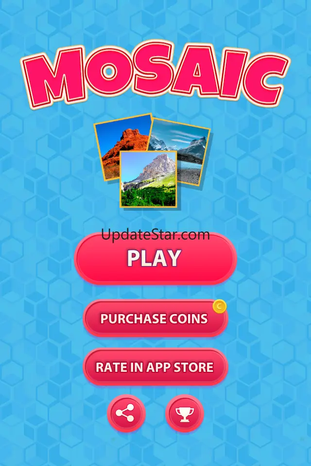 Mosaic - trivia image quiz and word puzzle game to guess words by small parts of images 1.0.1