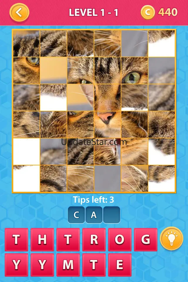 Mosaic - trivia image quiz and word puzzle game to guess words by small parts of images 1.0.1