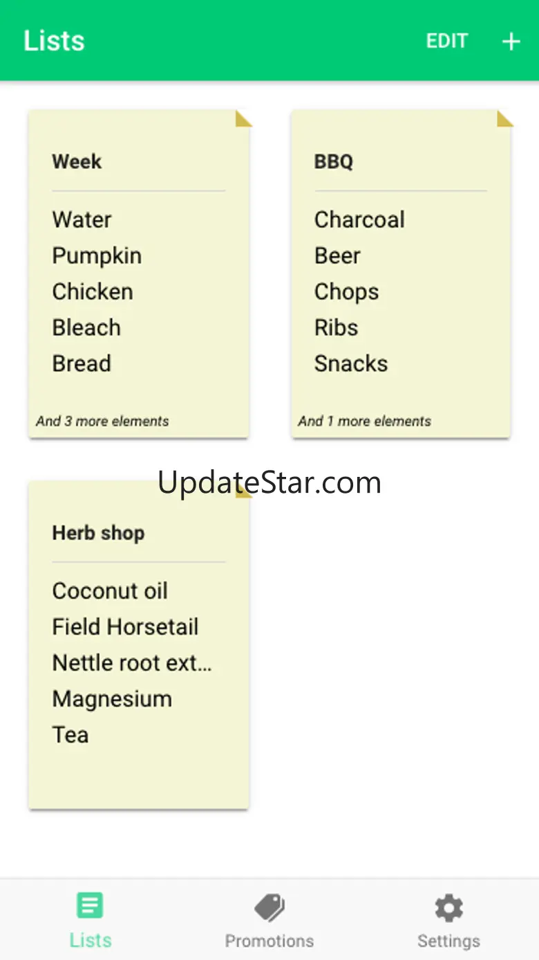 Our Shoplist 4.2