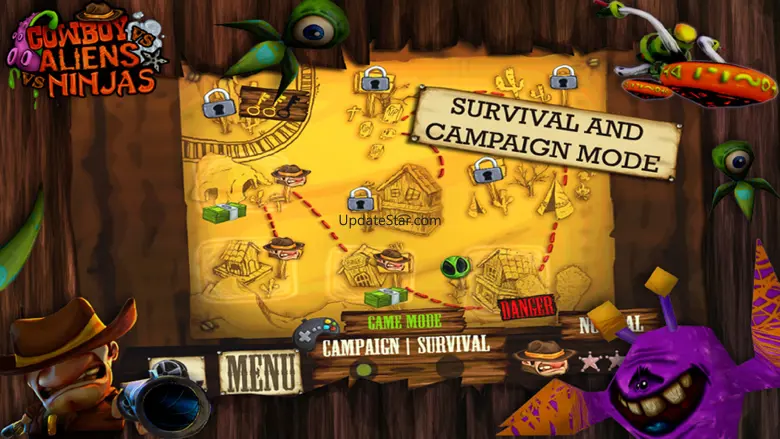 Cowboy Vs Aliens Vs Ninjas 1.4