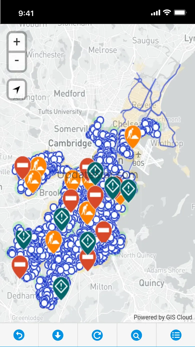 GIS Cloud Map Viewer 30
