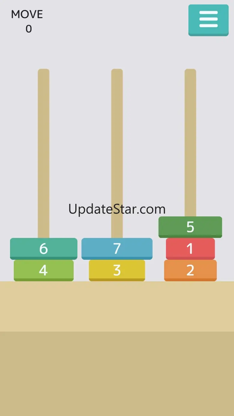 Tower of Hanoi - online puzzle 1.6.0