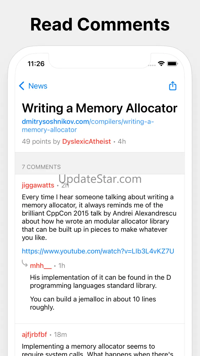 HackerWeb - Hacker News client 2.1.0