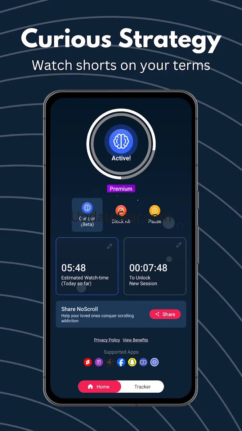 NoScroll: Boost Attention Span 1.2.5