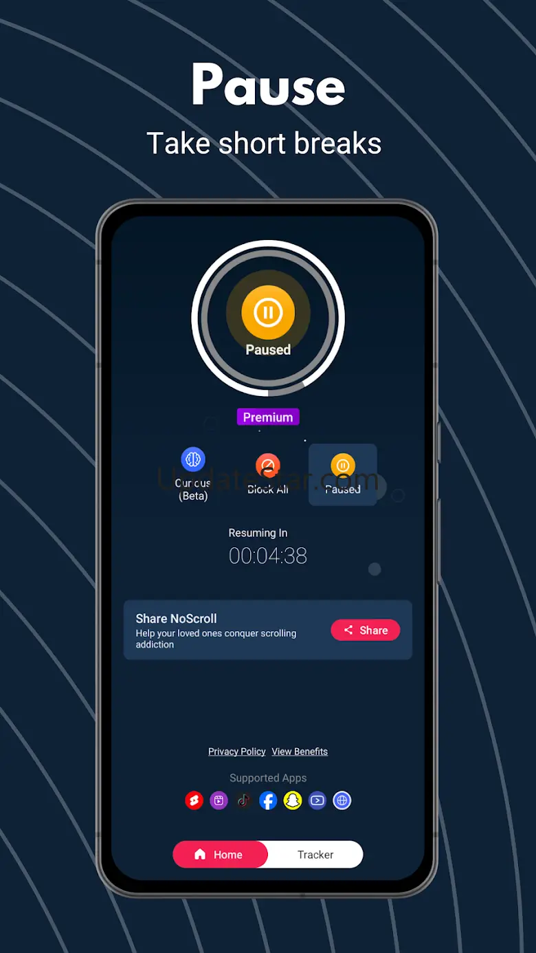 NoScroll: Boost Attention Span 1.2.5