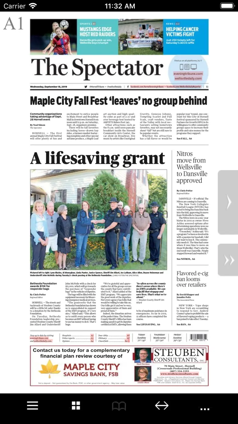 Hornell Evening Tribune 3.5.07