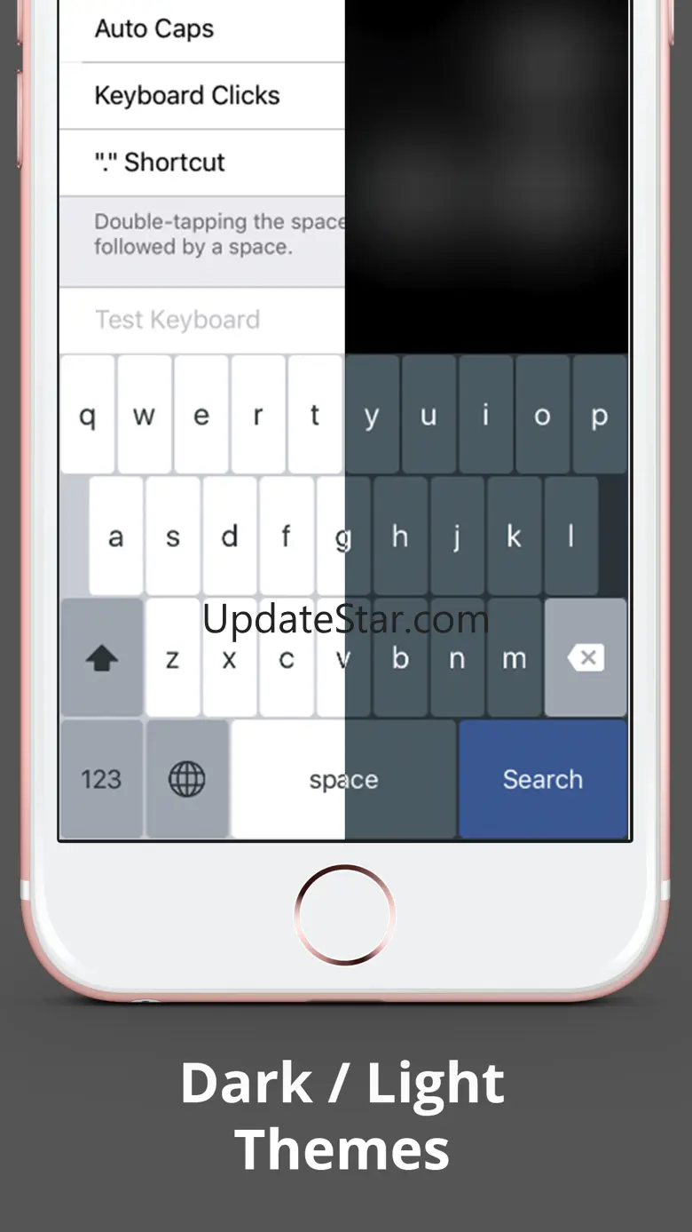 Larger Keyboard – Type Faster w Bigger XL Keys 1.2