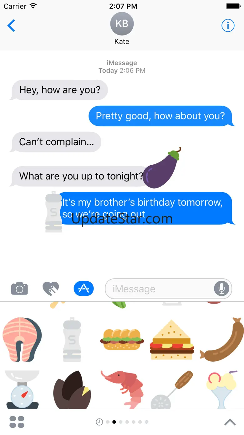 Food Sticker Set 1.0