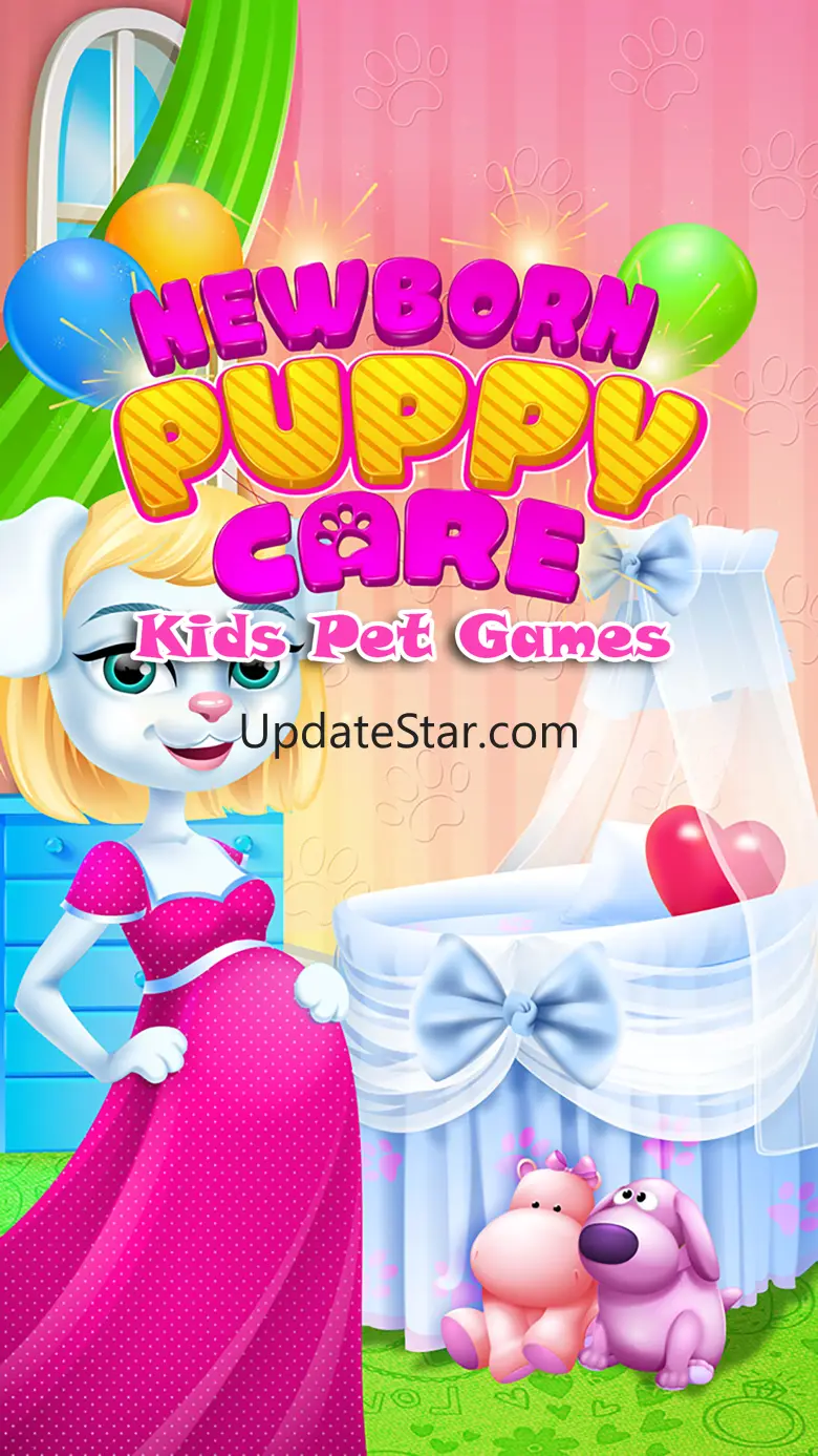 Newborn Puppy Girl Care - Girls Pet Salon Game 1.1