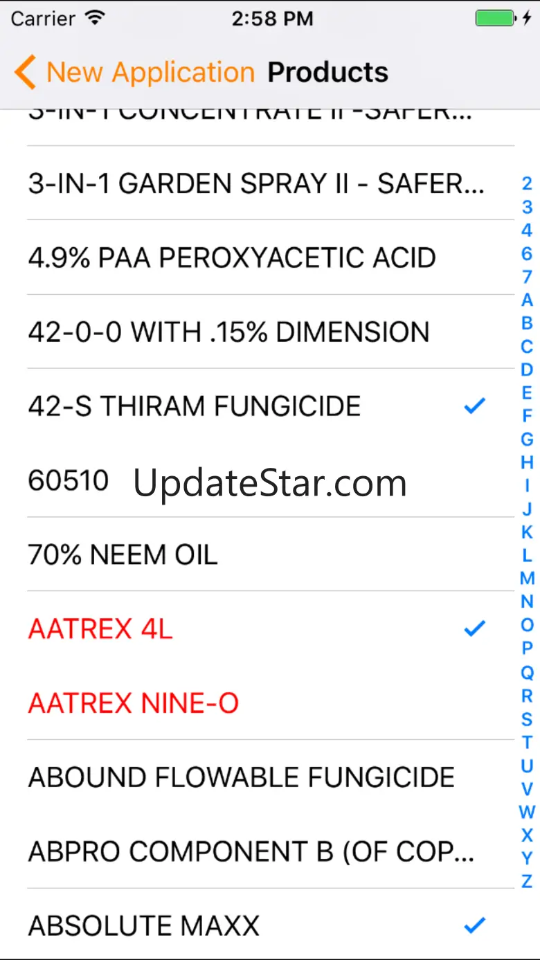 Pesticide and Field Records II 1.50