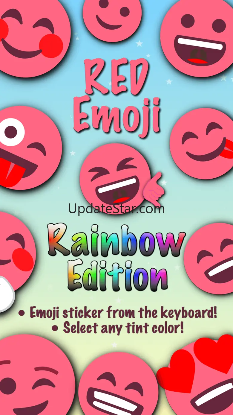 RED Emoji • Stickers 2023.1