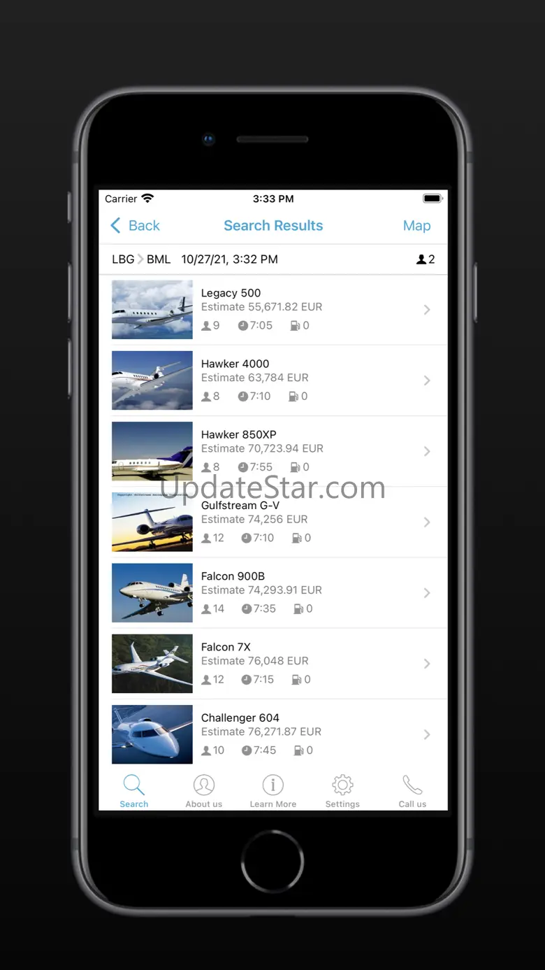 AVIA - Private Jet Charter App 1.1