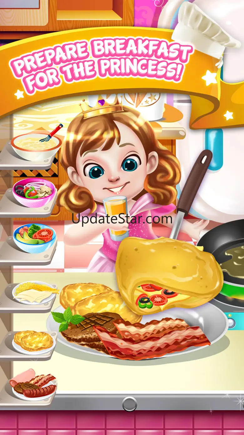 Kids Princess Food Maker Cooking Games Free 1.0