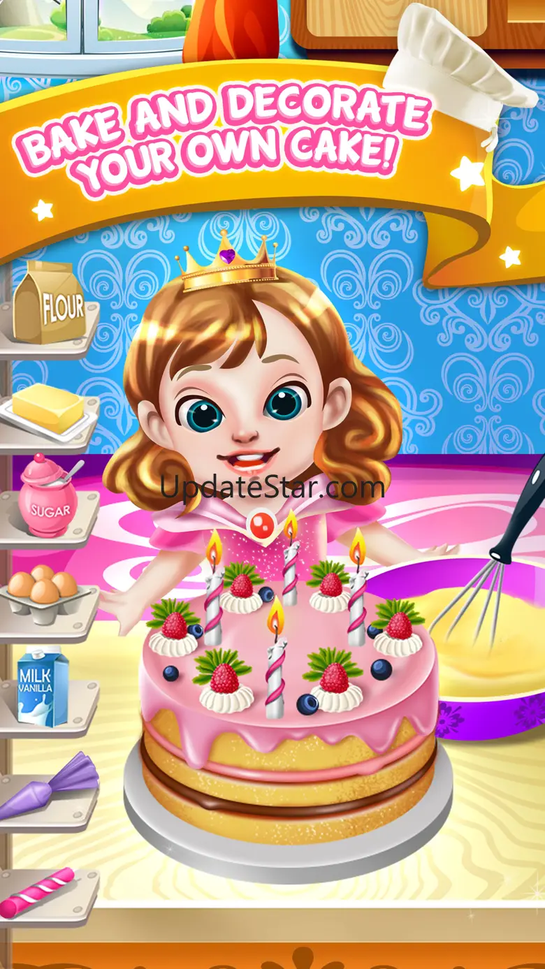 Kids Princess Food Maker Cooking Games Free 1.0