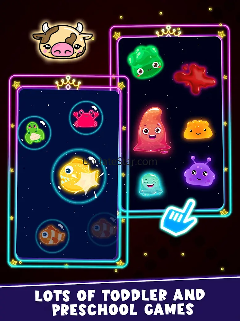 Baby Glow Phone Games for Kids 1.0