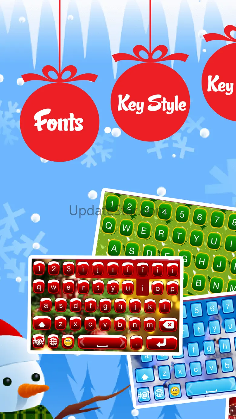 Christmas Emoji Keyboard Themes & Custom Keyboards 1.0