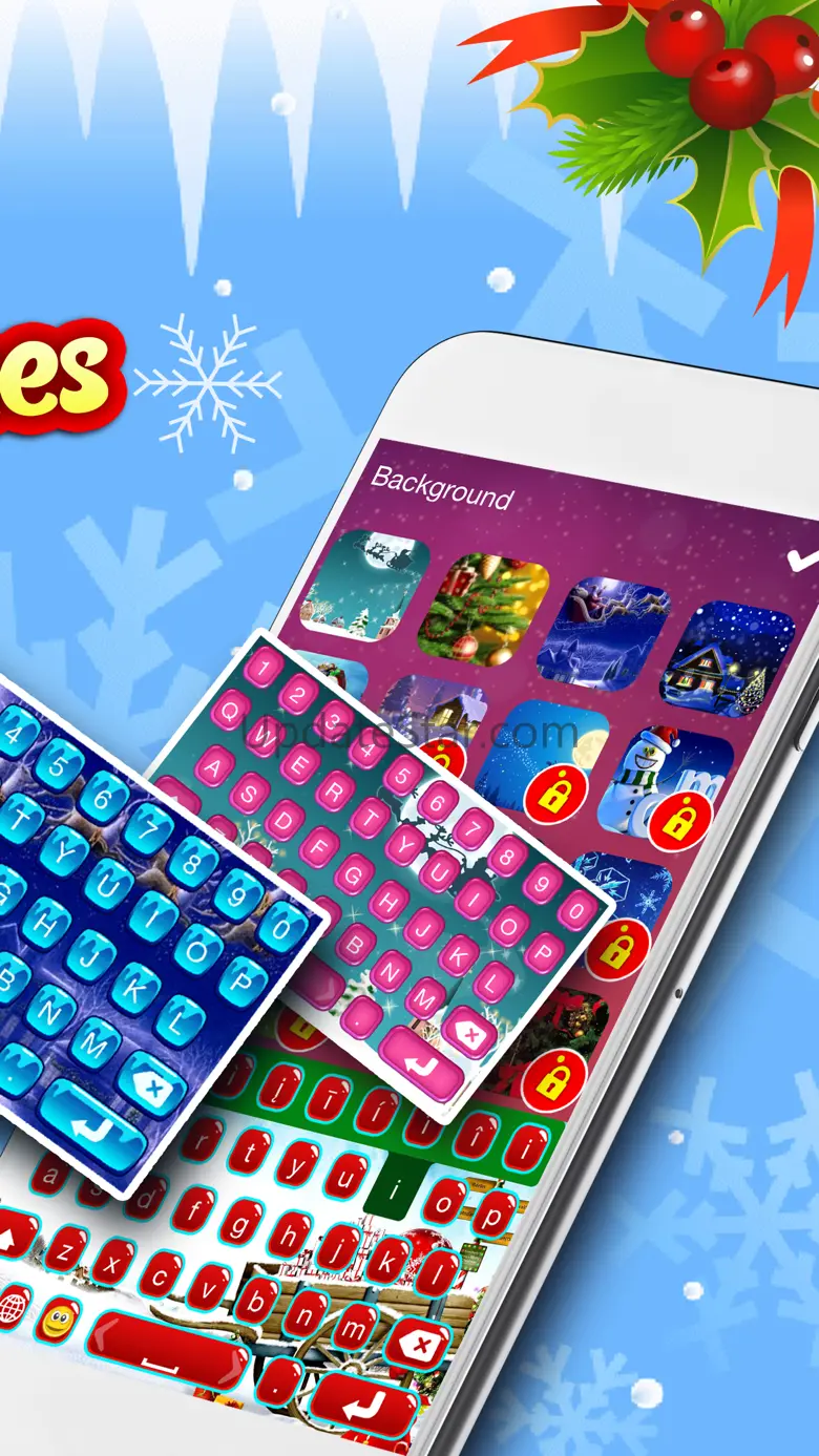 Christmas Emoji Keyboard Themes & Custom Keyboards 1.0