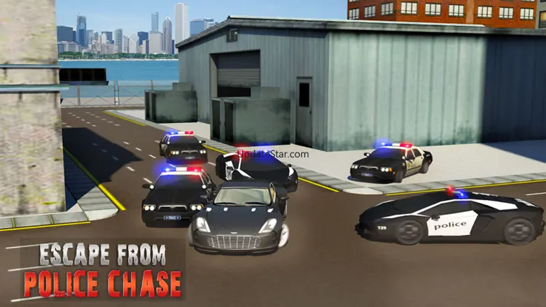 Police Car Chase Bandits: Escape Robbery Mission 1.1