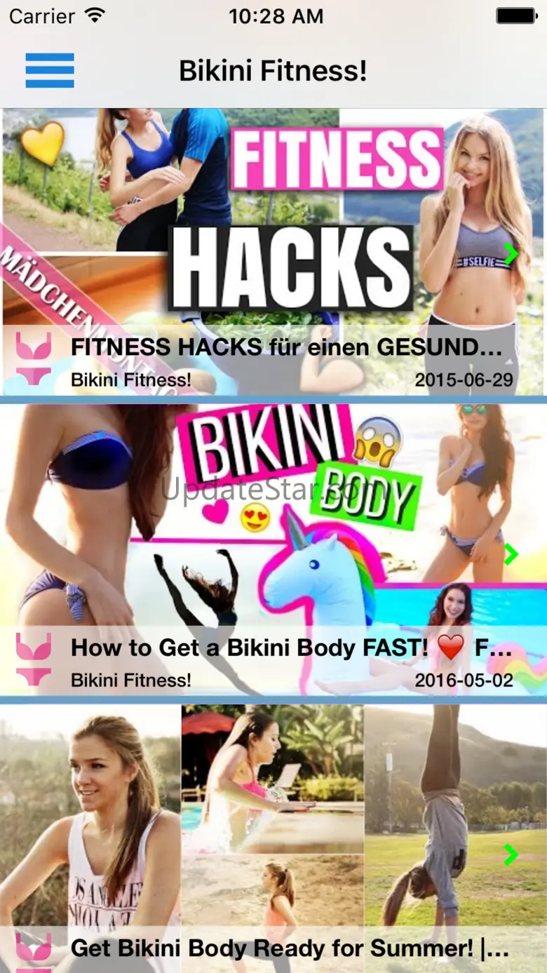 How to Get Your Bikini Body Fitness Videos 1.0