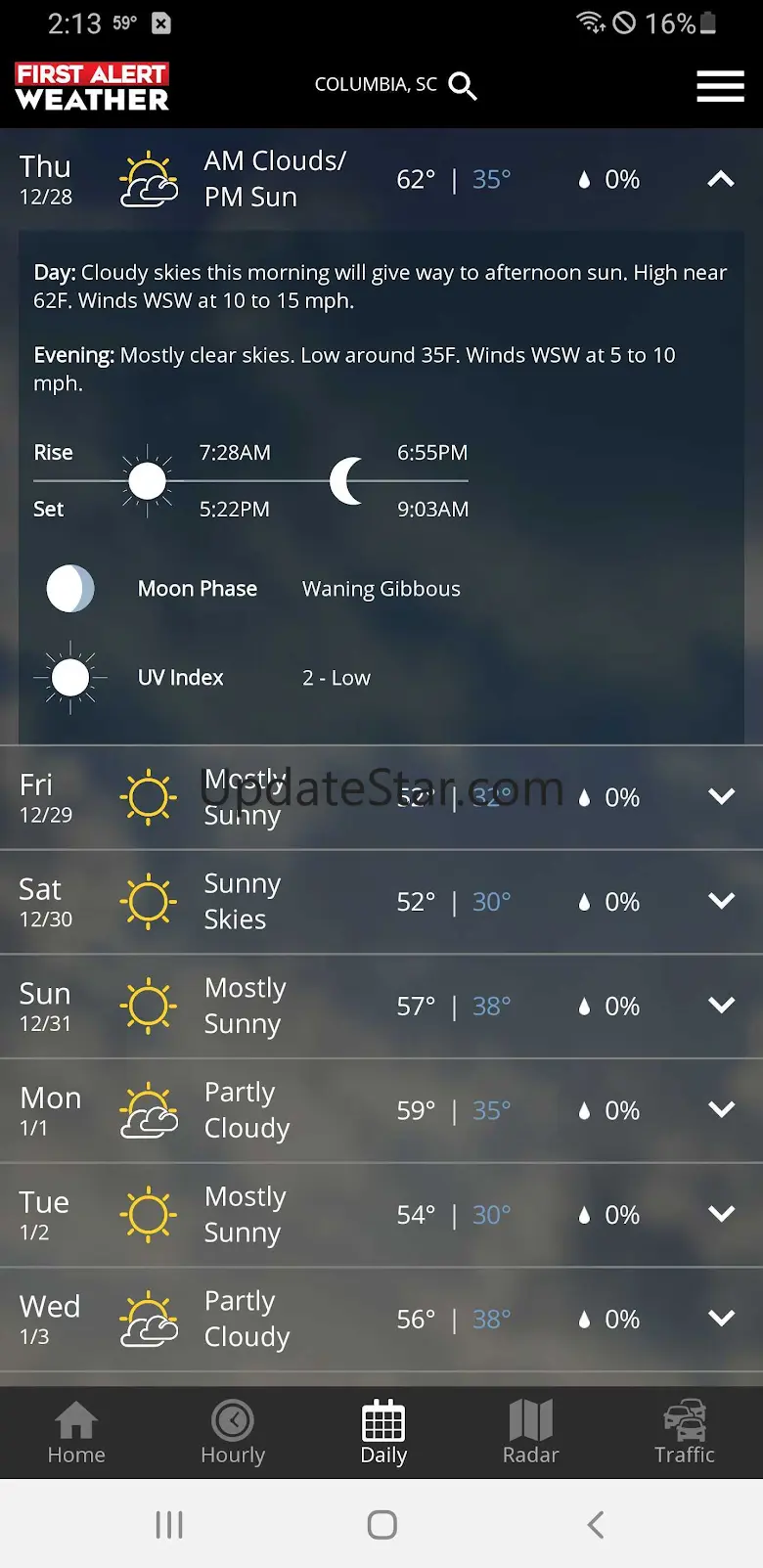 WIS News 10 FirstAlert Weather 5.15.401