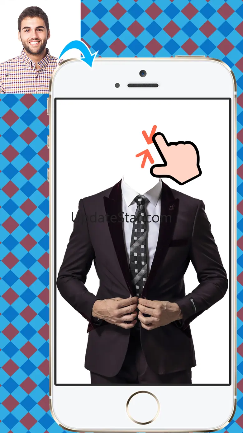 Men Suit Photo Montage 1.4